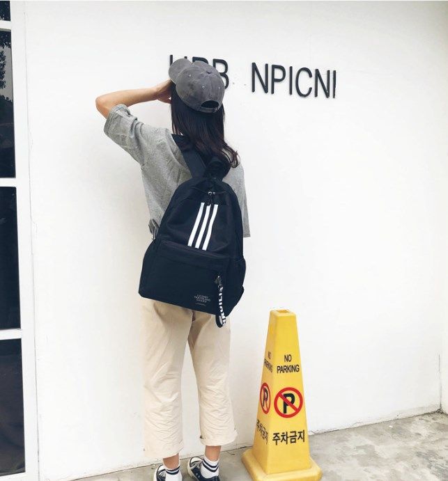 beg%20sekolah%20Fashion%20student%20school%20style%20solid%20color%20shoulders%20bag%20Korean%20version%20girl%20backpack%20large%20capacity%20-%20Image%203