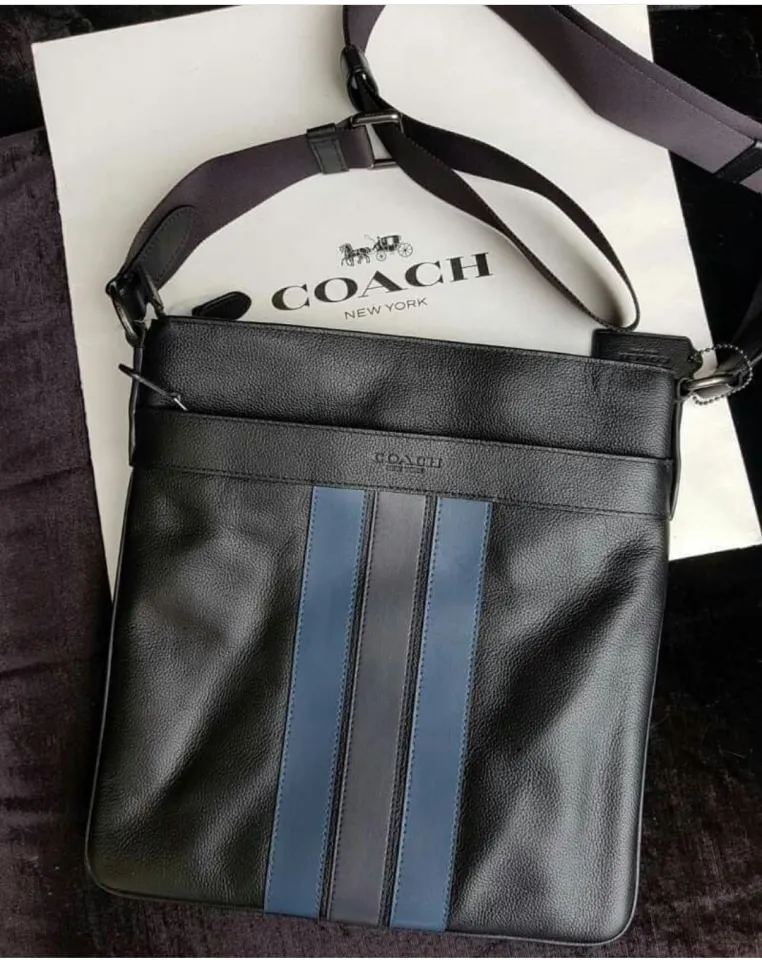 Charles crossbody cheap with varsity stripe