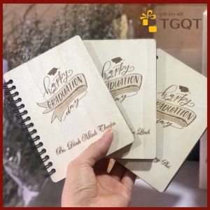 Sổ tay khắc chữ theo yêu cầu - quà tặng tốt nghiệp quà tri ân thầy cô quà sinh nhật ý nghĩa