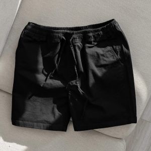 Quần Short Nam vải Kaki co giãn cao cấp form trên gối  nam tính trẻ trung năng động