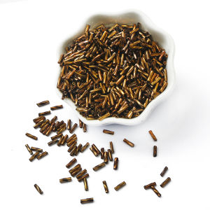 Hạt Gạo Lõi Nhuộm Hạt Thủy Tinh Nguyên Liệu Trang Sức Tự Làm Thủ Công Hoa Tai Tự Làm Phụ Kiện Hạt Rời Tua Rua