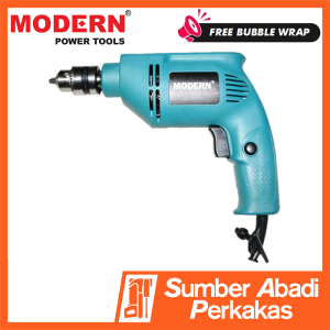 MODERN M-2100B Mesin Bor Listrik 10mm Tangan Kayu Besi Electric Drill M2100B M-2100 B M2100 B