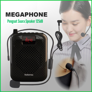 COD Taffware Megaphone Mikrofon Penguat Suara Tourguide Speaker 125dB - mik buat imam sholat mesjid / mic bando imam mesjid terbaik wireless - mik guru instruktur pemandu wisata hingga pembicara publik - Pengeras Suara untuk jualan keliling mini