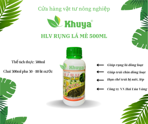 Phân bón vi lượng HLV Rụng Lá Mè 500ml