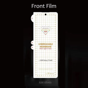 Invisible Front Back Hydrogel Film For Galaxy Z Fold4 FOLD5 FOLD3 Ultra-light Clear Matte frosted Screen Protector For Galaxy ZFOLD4 ZFOLD3 Z FOLD5 ZFOLD5 Z Fold 4 5G Z Fold 3(SG Local Seller)