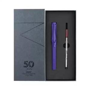 Customized Pen Ink Pen Lamy German Hunter Treasure Bead Pen 50th Anniversary Business Neutral Pen Mens and Womens Gift Box Set Student Signature Pen (Free carving)