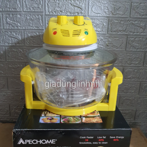 Lò nướng tròn APECHOME APH618 Dung tích 12->17 lít công suất 1300W nấu nướng nhanh