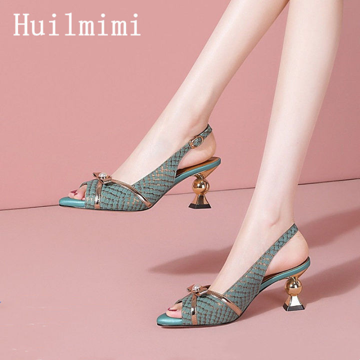 Huilm,Women's High Heel Shoes 5cm Heel Height Comfortable Soft