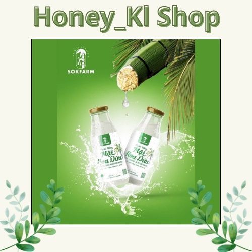 Nước uống mật hoa dừa Sokafarm