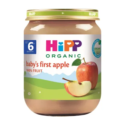 Hipp Organic Babys First Apple Jar Gluten Free