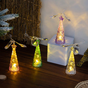 Acrylic Bird Design LED Light Christmas Party Decoration Table Decor Birthday Gifts（With Battery）