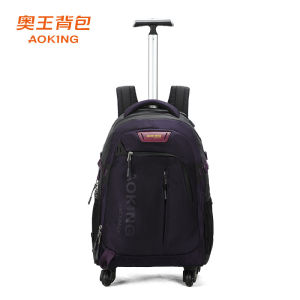 LZD  Aoking Student Trolley Bag Backpack Business Commute 20 Inch Travel Universal Wheel Trolley Bag