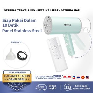 AWE Setrika Uap Setrika Lipat Travel Iron Setrika Mini
