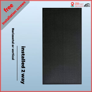 Hole board with frame hardware tool display rack perforated hanging board mobile phone accessories jewelry rack wal