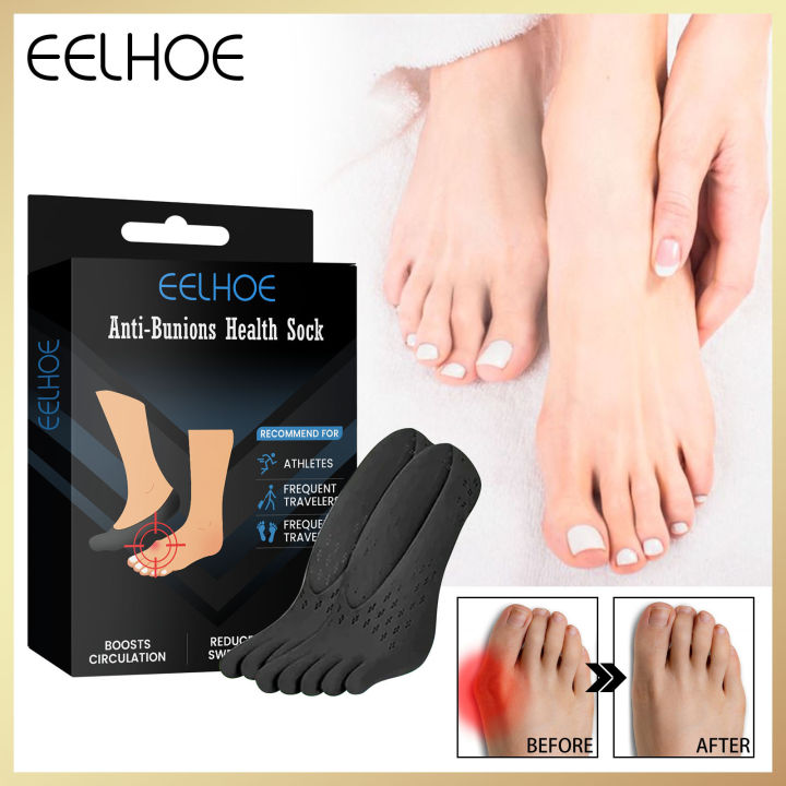 Eelhoe Bunion Corrector Socks Toe Separator Hallux Valgus Bunion