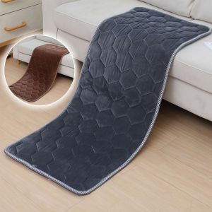 IDMU94789 Plush Sofa Cushion Non-slip Rectangular Sofa Covers Thickened Solid Color Sofa Bench Seat Cushion Home