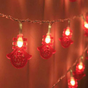 Elitrend Multi Colored LED Fairy Light String Lights 6m / 10m up to100 Bulbs Chinese New Year CNY Party Event Decor String Light CNY Deco CNY Decorations CNY Lights