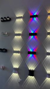 SXH Minimalist outdoor wall light led Outdoor creative hotel corridor waterproof lighting balcony living room bedroom bedside wall lamps