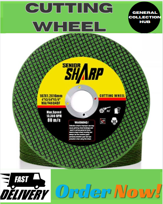 Cutting Discs 4" Senior Sharp Cutting Wheel Heavy Duty Cutting Abrasive