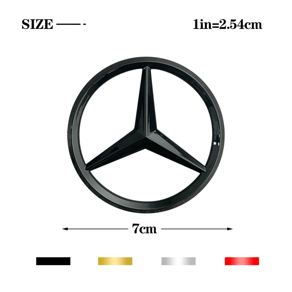 LECART 3Pcs for Mercedes Benz Bling Steering Wheel Emblem Sticker Crystal  Car Interior Steering Wheel Logo Decoration Accessories Fit for Mercedes- Benz A E S CLA CLS GLA GLB GLC GLE GLS SL