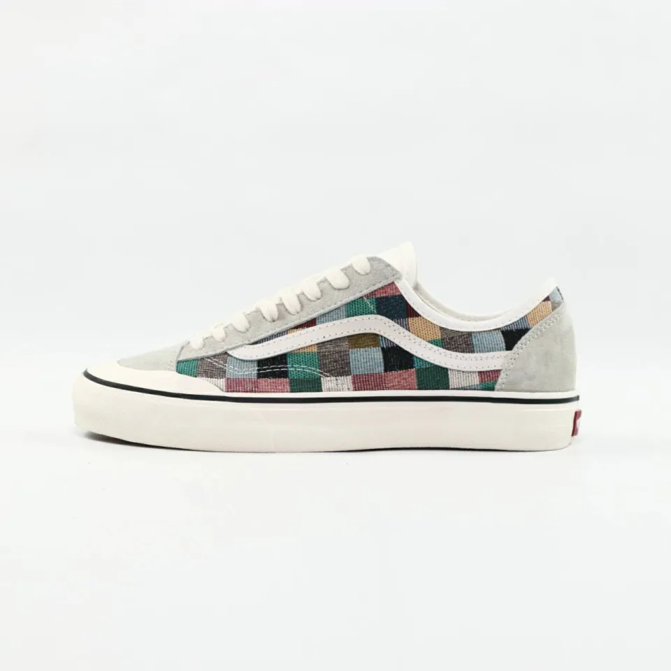 SEPATU VANS OLD SKOOL STYLE 36 DECON SF WOVEN CHECKERBOARD MULTI - Main Image