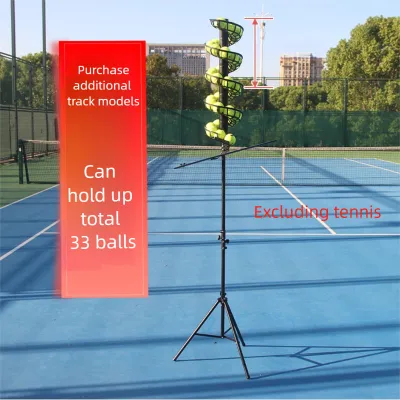 【PH Local Send】 Tennis Automatic Ball Machine Trainer Portable Throw Machine for Kids & Beginners Solo Swing Practice Training Tool XVLV