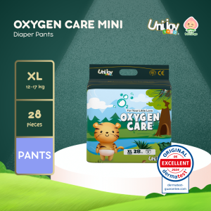 Unijoy Oxygen Care Diaper Pants Ultra Thin & Absorbent Mini Pack - XL 28 pads