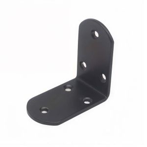 Konektor Sudut Steel Dukungan Tipe-L / Plat Bracket Siku L Besi Penahan Bracket Siku Penyangga Rak