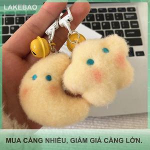 【LAKEBAO】 Dễ Thương Sao Sang Trọng Keychain Phim Hoạt Hình Mặt Trăng Chuông Búp Bê Mặt Dây Chuyền Xe Vòng Chìa Khóa Ba Lô Túi Trang Trí Nội Thất Kid Quà Tặng