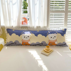 SUNLIGHT HOME Long Pillowcase With LaceSoft Couple Pillow Case/Bolster CaseBreathable Lengthen Couple Pillowcase