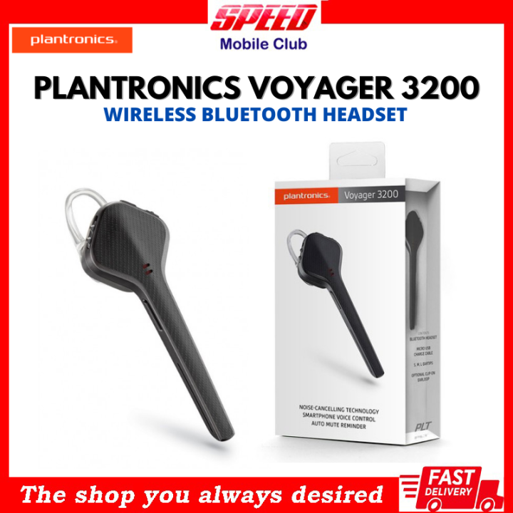 Plantronics Voyager 3200 Wireless Bluetooth Headset | 2 Year