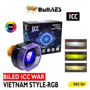 Biled ICCWAR02 Vietnaam Style Ring BMW RGB Plus Devil Eye Biled 40 Watt ICC