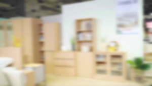 SB Design Square KONCEPT FURNITURE เตียง 6 ฟุต รุ่น Timbur สีแคชชูโอ๊ค (197x211x102 ซม.)