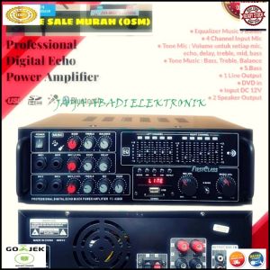 G485 ORIGINAL POWER AMPLI PLAYER EQUALIZER BLUETOOTH DIGITAL ECHO MIXER KARAOKE EFEK EQ MIXING BLUET