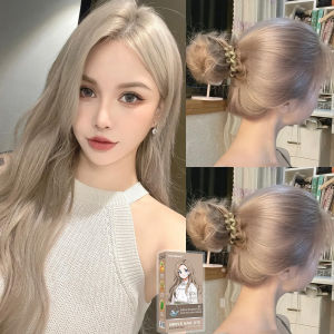 ซื้อ 1 แถม 1🔥ซื้อ 100ml รับฟรี 100mlงดฟอกเด่นขาว FEสีย้อมผม แท้100*2ml สีย้อมผม ไม่จำเป็นต้องฟอกขาวอ่อนโยนไม่ระคายเคือง ครีมเปลียนสีผม สีย้อมผมติดทน สีผมที่จะทำให้หัวหัน