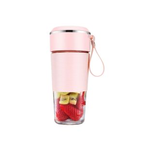FDRGV Rechargeable Electric Juicer Cup Mini Wireless Juicer Machine Easy To Use with Silicone Cup Cover Fruit Juice Maker Office
