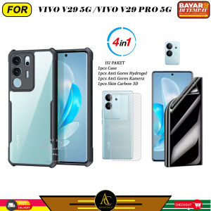 4IN1 HARD CASE SHOCKPROOF  VIVO V29 V29 PR0 5G PLUS BONUS HYDROGEL MATTE+LENSA CAMERA+GARSKIN