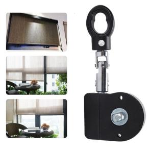 Durabilit chính xác tỷ lệ bánh răng 1:5 rèm cuốn ngoài trời hệ thống bóng râm với hộp tua bin và lắp đặt Bộ chuyển đổi khớp nối tổng thể