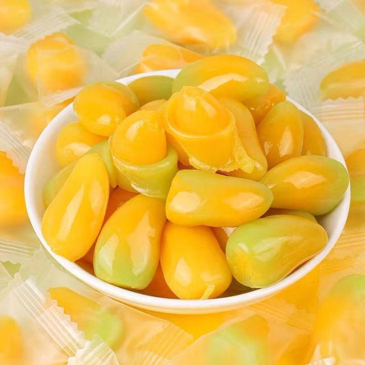 [ Ăn vặt ngon ] Combo 500g Kẹo dẻo Xoài lột vỏ/ kẹo Xoài múi món ăn vặt ...