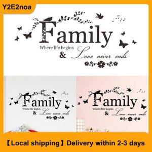 【Local shipping】 Family Letter Quote Removable Vinyl Decal Art Mural Home Decor Wall Stickers