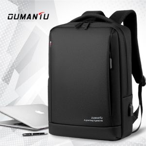 Ba lô công sở Nam Black DUMANTU cao cấp - WorldMart Chống Nước