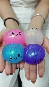 Halloween Bí Ẩn Bánh Bao Squishy Đồ Chơi Lấp Lánh Bí Ngô Mù Hộp Ngày Lễ Dễ Thương Fidget Trang Trí