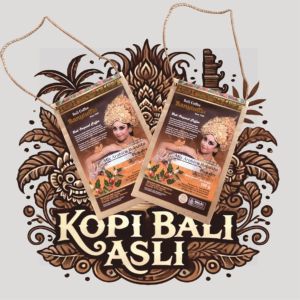 Kopi Bali Banyuatis Mix Arabika Robusta Super Premium - Original Kopi Bali Cap Banyuatis