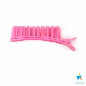 Blumey กิ๊ฟหนีบผมย้อมสีผม พร้อมหวี  DIY สําหรับร้านทําผม อุปกรณ์จัดแต่งทรงผม hair clip