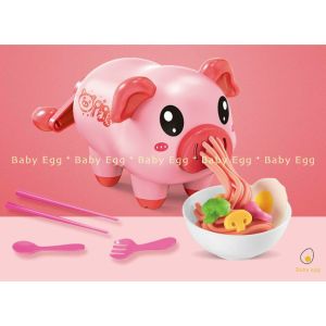 Con heo đất- Đồ chơi đất nặn làm mì mẫu heo con-Đồ chơi chú heo nặn đất sét làm mì cho bé thỏa sức sáng tạo