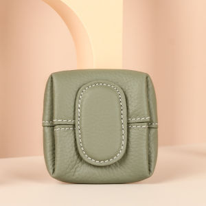 Japanese Coin Purse Super Soft Cowhide Leather Small Wallet