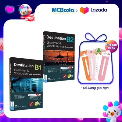 Sách - Destination B1 & B2 Grammar and Vocabulary (Kèm đáp án) phân loại Lẻ/Combo