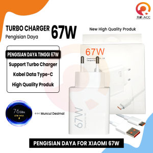 [RO ACC] CHARGER 67W TYPE TIPE C TURBO CHARGE FAST CHARGING FOR XIAOMI REDMI NOTE 12 PRO 13T POCO F5 X5 PRO