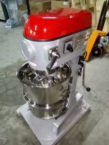 20L planetary mixer with 3 attachments and extra bowl