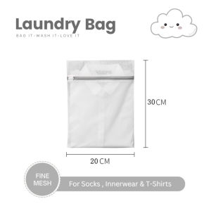 mixshop Laundry Bag Net Fine/Coarse Mesh for Washing Machine [SG READY STOCK][7 SIZES AVAILABLE]